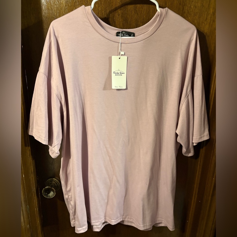 Pink Oversized T-Shirt